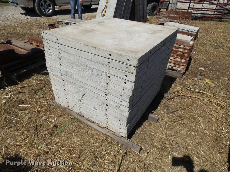 image for item DP9707 (14) aluminum concrete forms