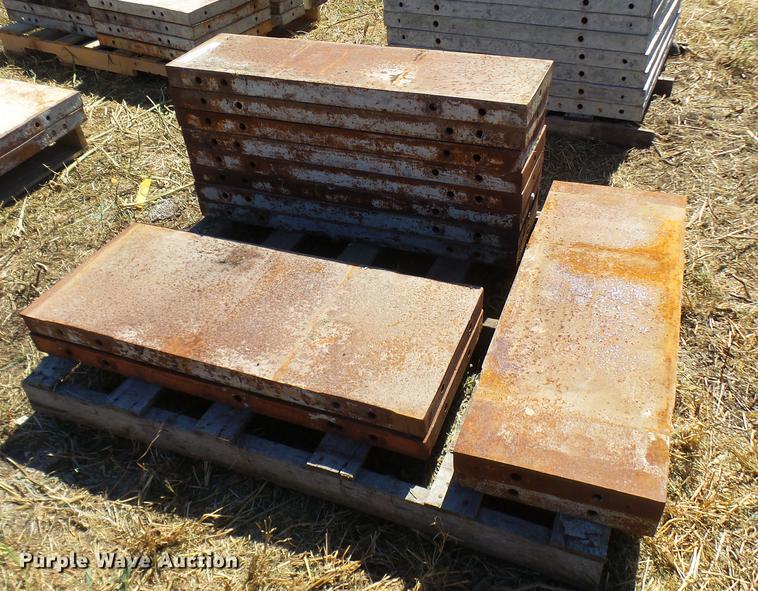 image for item DP9708 (12) steel concrete forms