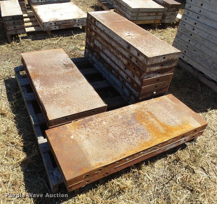 image for item DP9708 (12) steel concrete forms