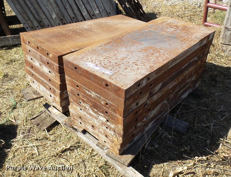 image for item DP9710 (15) steel concrete forms