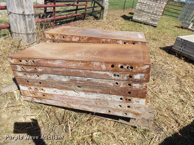 image for item DP9710 (15) steel concrete forms