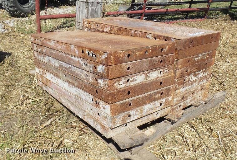 image for item DP9710 (15) steel concrete forms