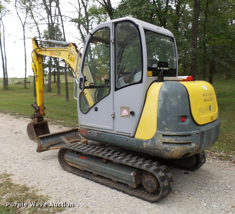 image for item DP9720 2008 Wacker Neuson 3503RD compact excavator