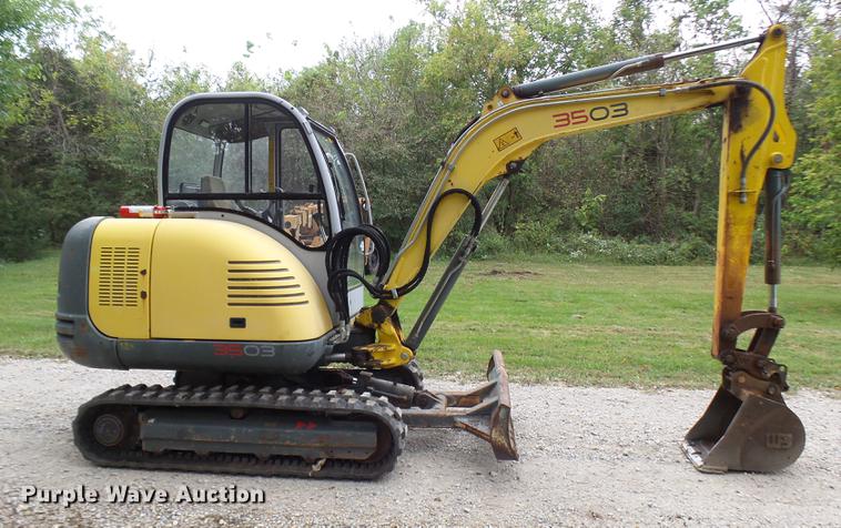 image for item DP9720 2008 Wacker Neuson 3503RD compact excavator