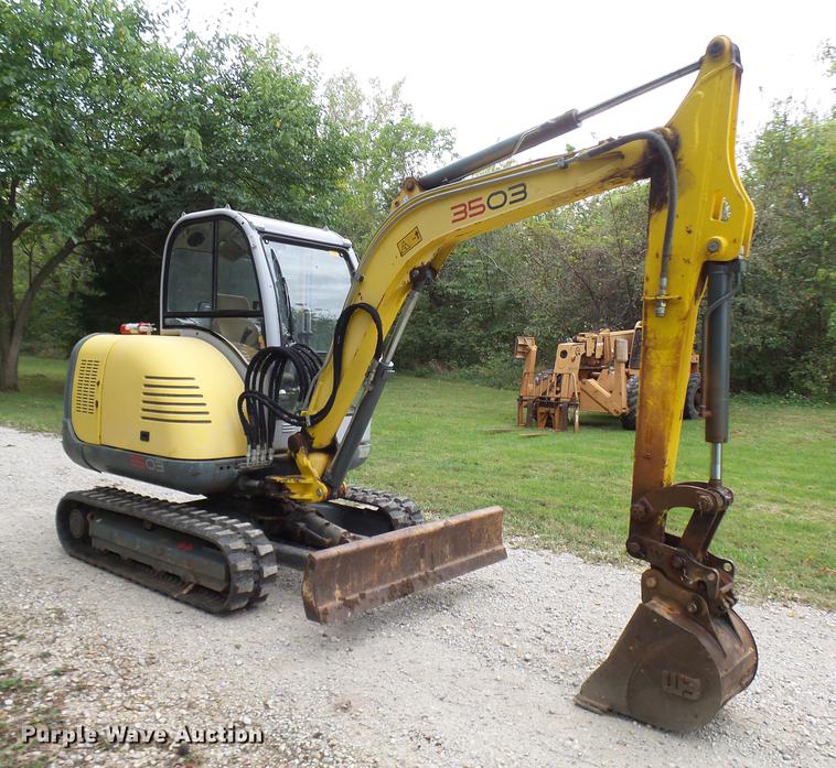 image for item DP9720 2008 Wacker Neuson 3503RD compact excavator