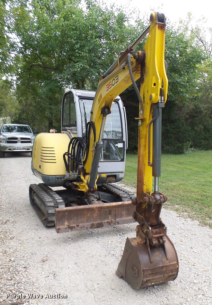 image for item DP9720 2008 Wacker Neuson 3503RD compact excavator