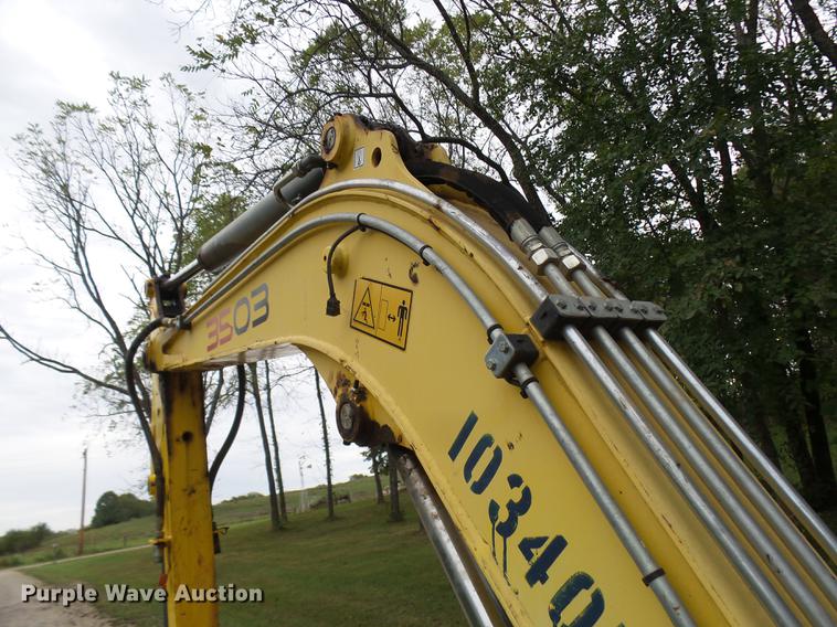 image for item DP9720 2008 Wacker Neuson 3503RD compact excavator