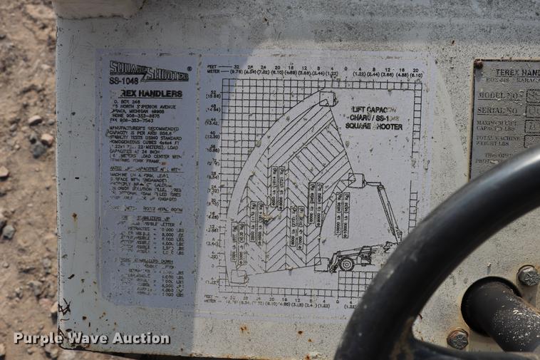 image for item ED9522 Terex SS1048 telehandler