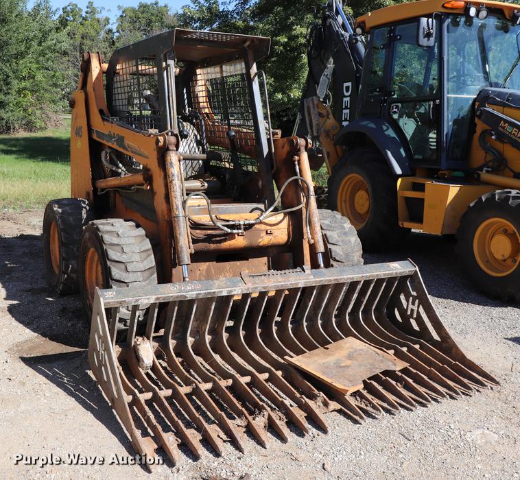image for item ED9541 Case 445 skid steer