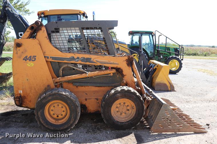 image for item ED9541 Case 445 skid steer