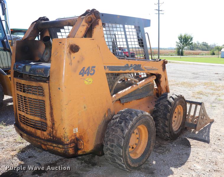 image for item ED9541 Case 445 skid steer