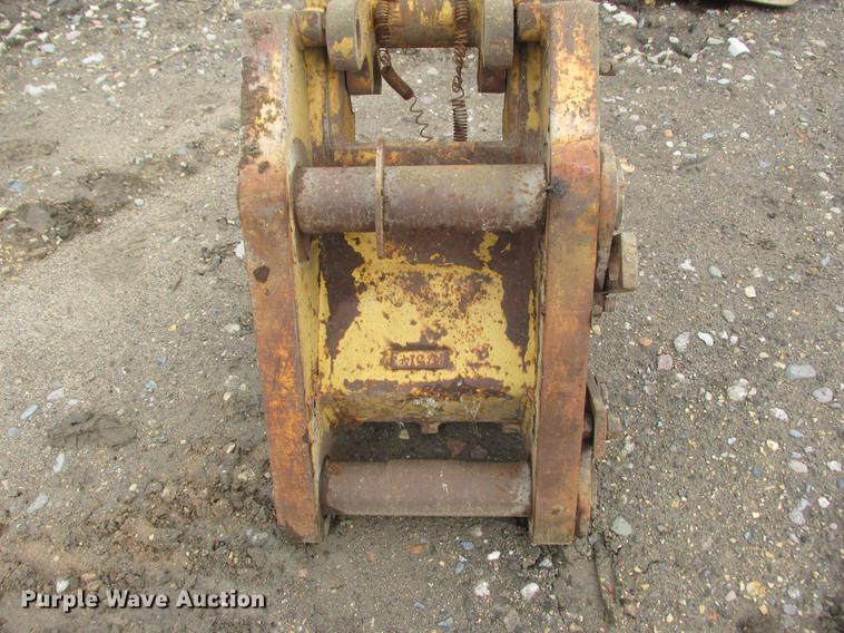image for item K6109 Excavator quick attach