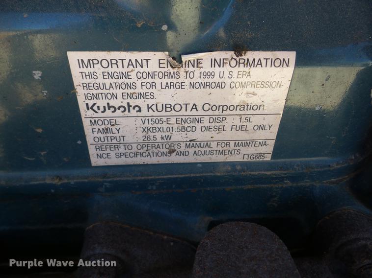 image for item K6367 2000 Kubota KX61-2 mini excavator