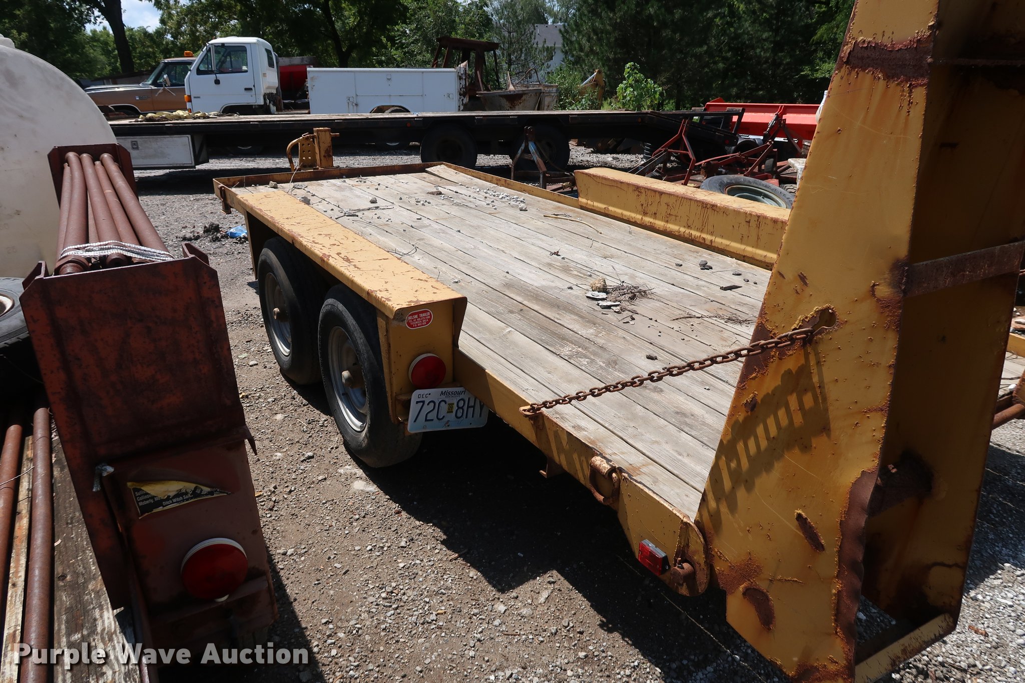 1994 Belshe GT-2 equipment trailer in Sibley, MO | Item DD1664 sold ...