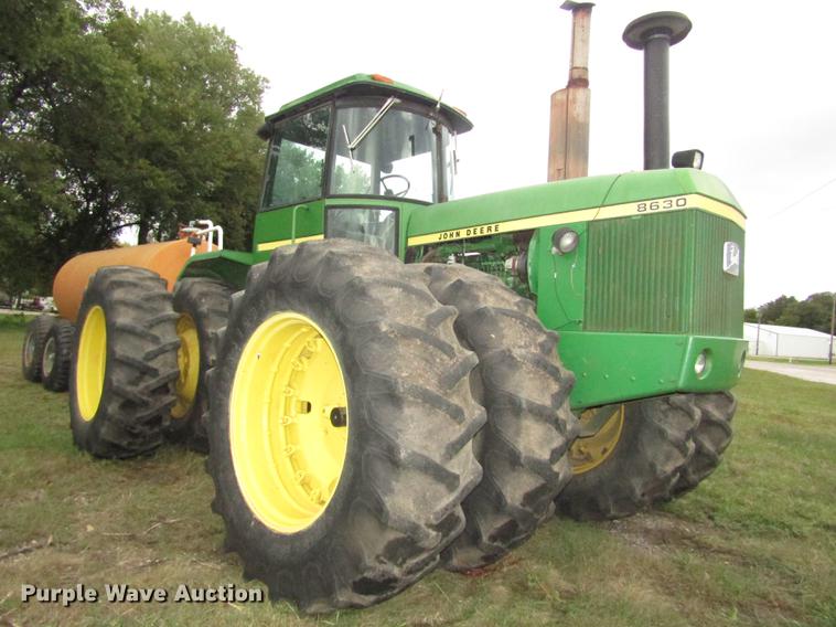 image for item DA3176 1978 John Deere 8630 4WD tractor