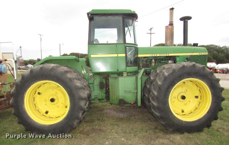 image for item DA3176 1978 John Deere 8630 4WD tractor