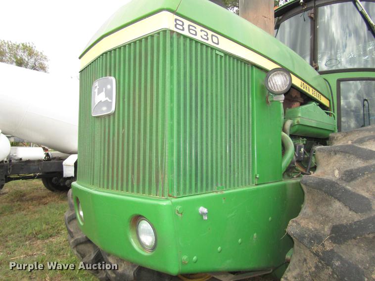 image for item DA3176 1978 John Deere 8630 4WD tractor