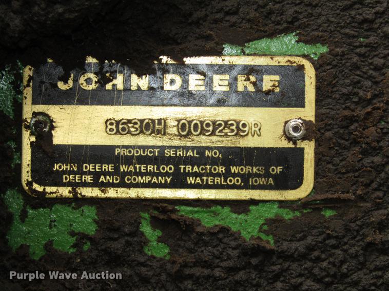 image for item DA3176 1978 John Deere 8630 4WD tractor