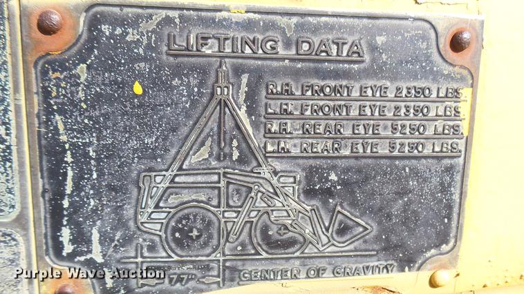 image for item DC1802 1960 Clark Michigan 85A-M23 wheel loader