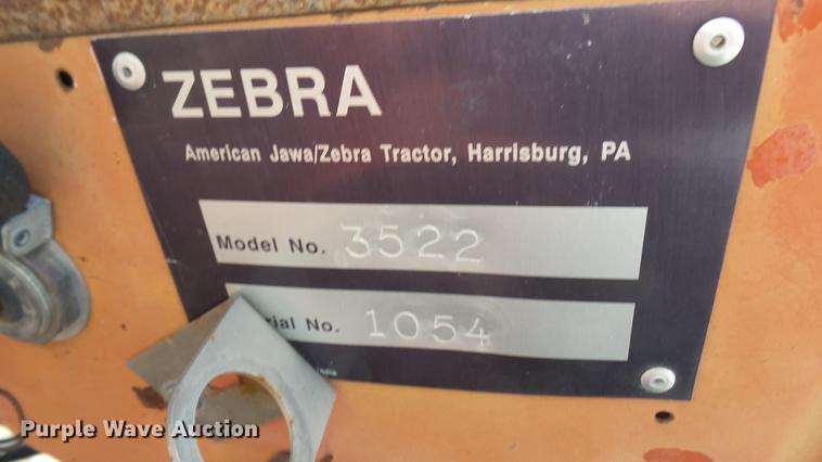 image for item DC1812 HMT Zetor Zebra 3522 tractor