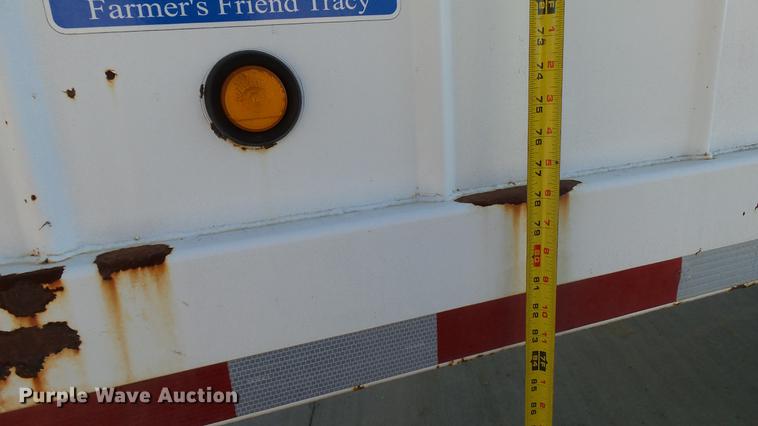 image for item DC2528 2008 Farm-master double hopper bottom grain trailer