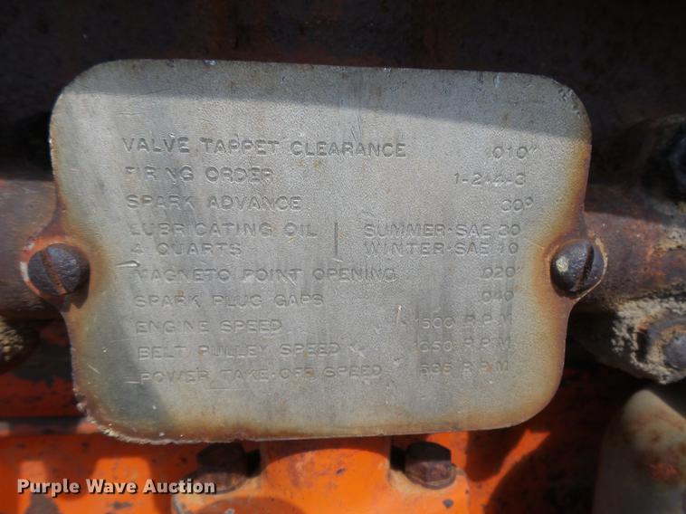 image for item DC3812 Allis Chalmers tractor