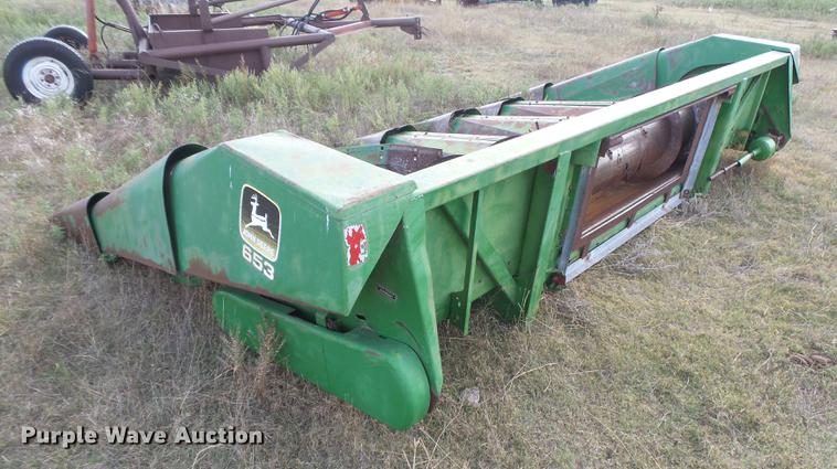 image for item DC3816 John Deere 653 all-crop head