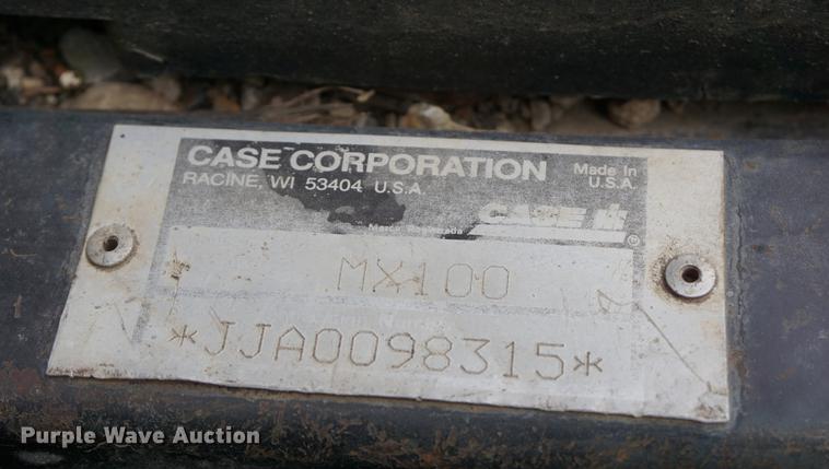 image for item DC5267 1999 Case IH MX100 MFWD tractor