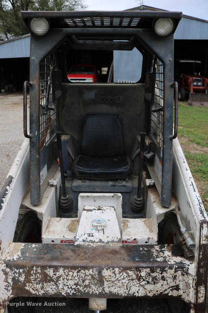 image for item DD0050 1995 Bobcat 743B skid steer