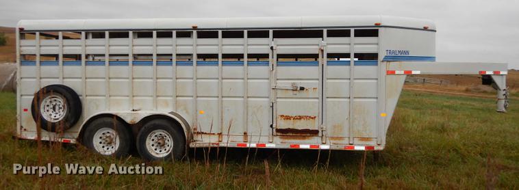 image for item DD0804 1999 Trailmann livestock trailer