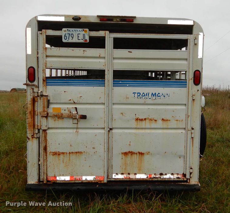 image for item DD0804 1999 Trailmann livestock trailer