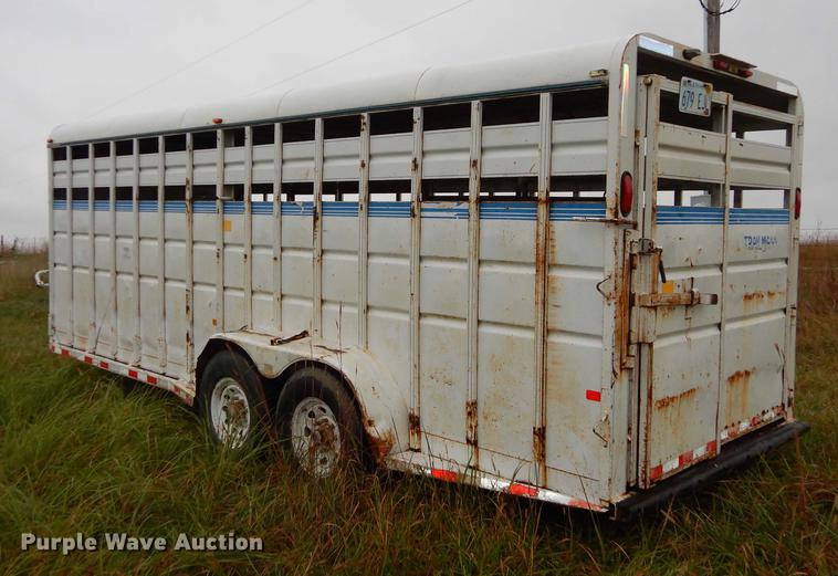 image for item DD0804 1999 Trailmann livestock trailer
