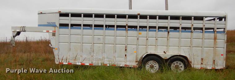 image for item DD0804 1999 Trailmann livestock trailer