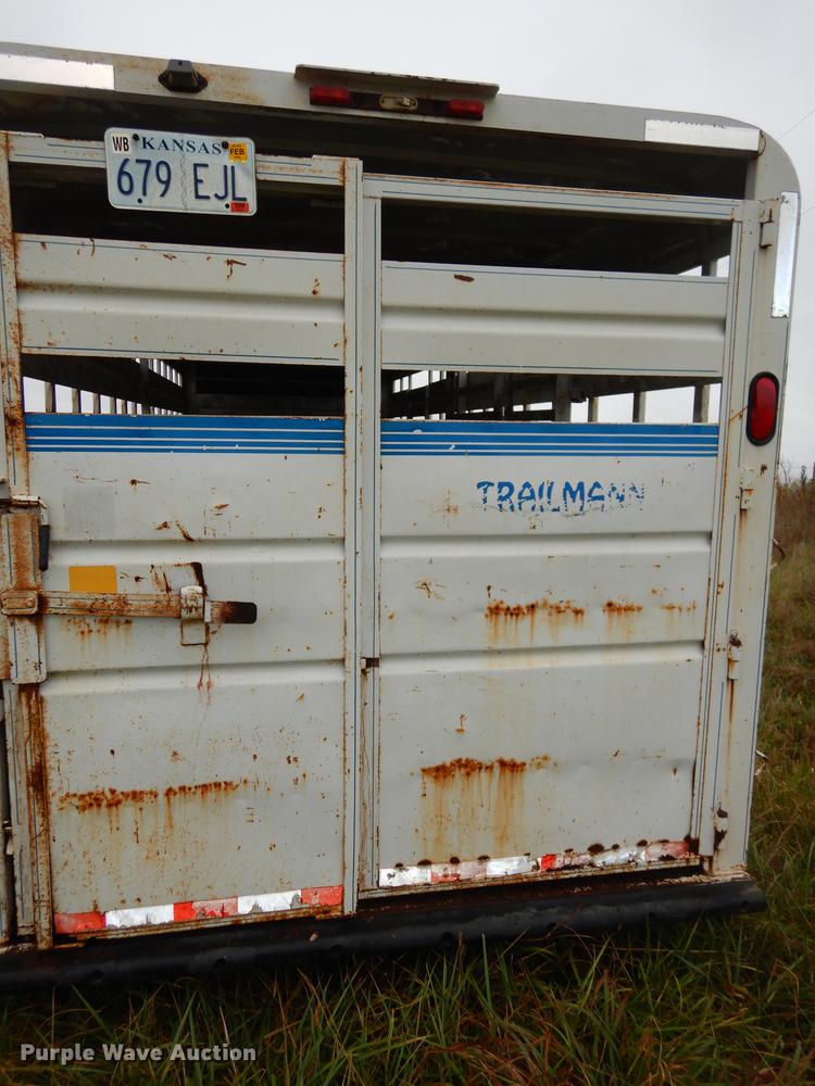 image for item DD0804 1999 Trailmann livestock trailer