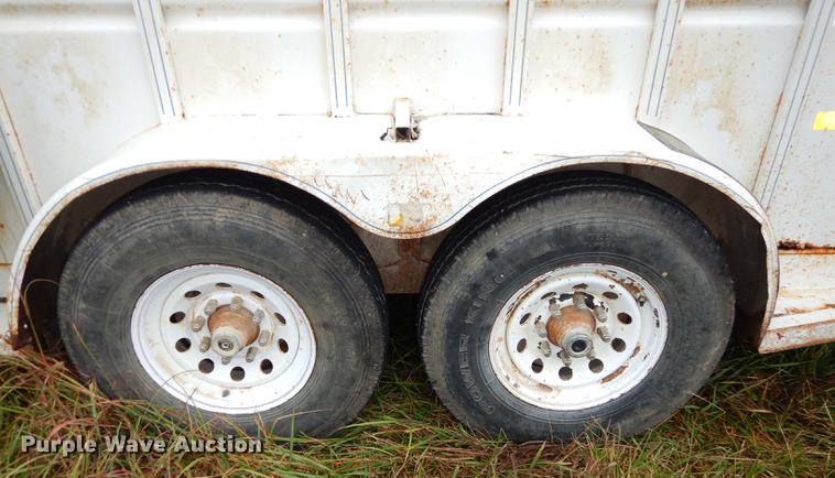 image for item DD0804 1999 Trailmann livestock trailer