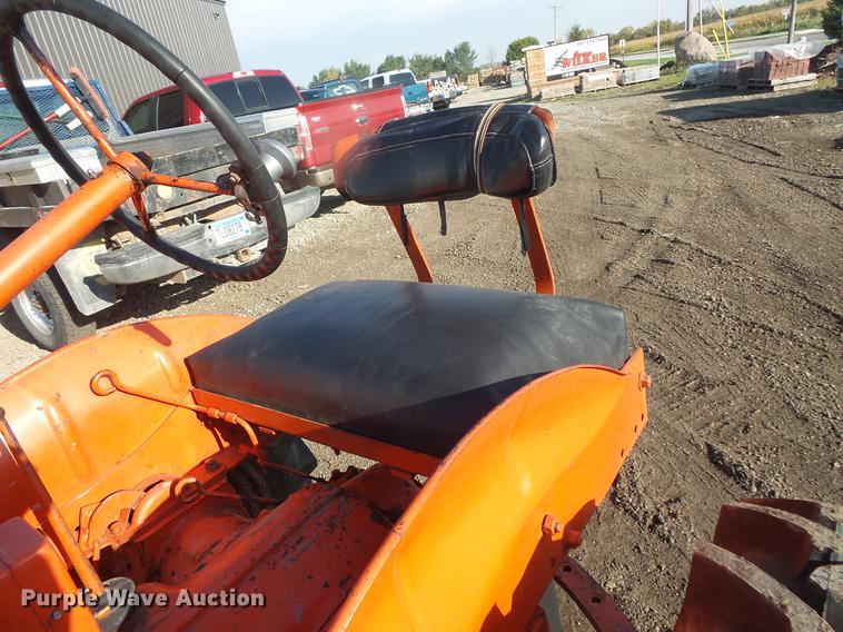 image for item DE9427 1949 Allis Chalmers C tractor and mower