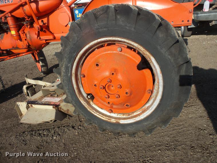image for item DE9427 1949 Allis Chalmers C tractor and mower