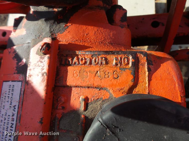 image for item DE9427 1949 Allis Chalmers C tractor and mower