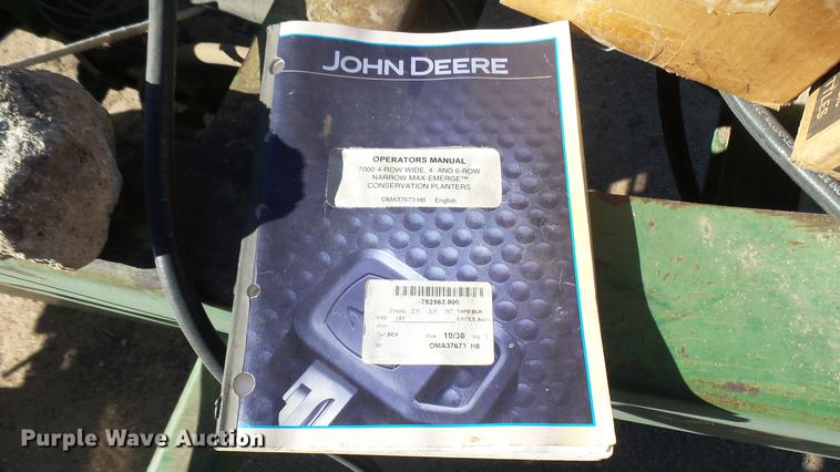 image for item DV9087 John Deere 7000 planer