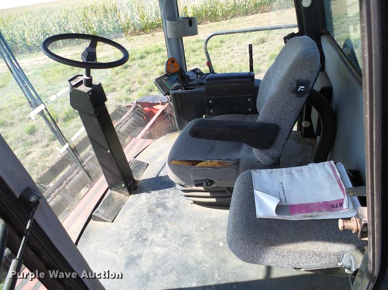 image for item L6298 1998 Case IH 8870 self-propelled windrower