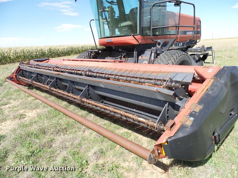 image for item L6298 1998 Case IH 8870 self-propelled windrower