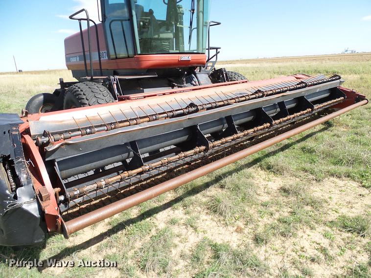 image for item L6298 1998 Case IH 8870 self-propelled windrower