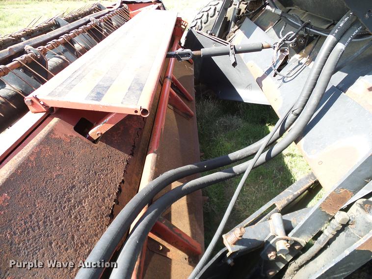 image for item L6298 1998 Case IH 8870 self-propelled windrower