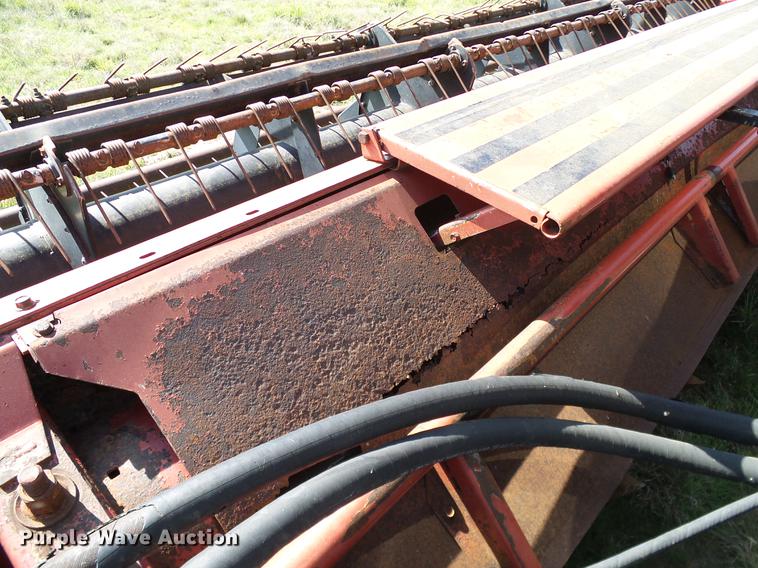 image for item L6298 1998 Case IH 8870 self-propelled windrower