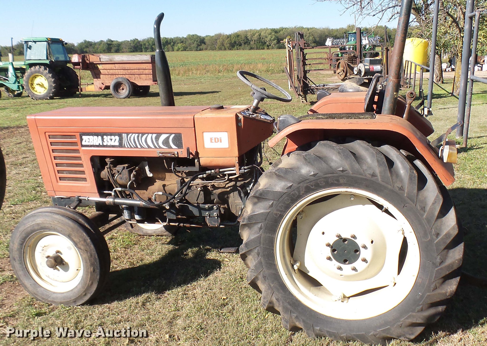 HMT Zetor Zebra 3522 tractor in Smolan, KS Item DC1812 sold Purple Wave