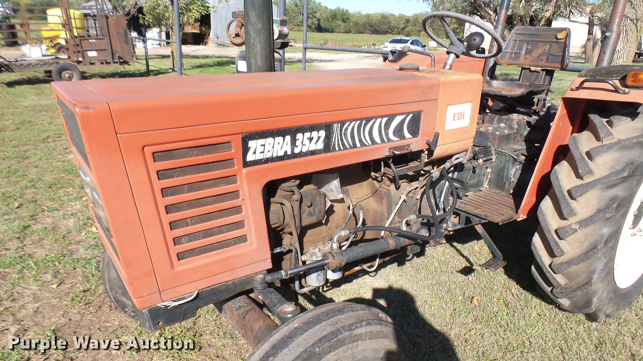 HMT Zetor Zebra 3522 tractor in Smolan, KS Item DC1812 sold Purple Wave