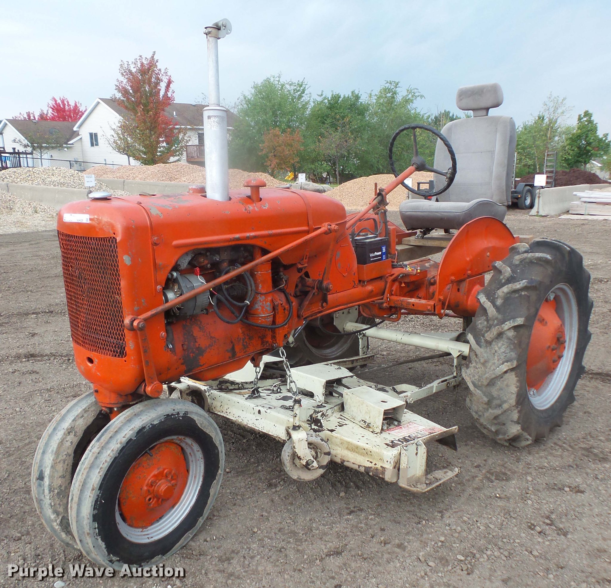 Allis Chalmers C tractor in Kasson, MN Item DE9428 sold Purple Wave