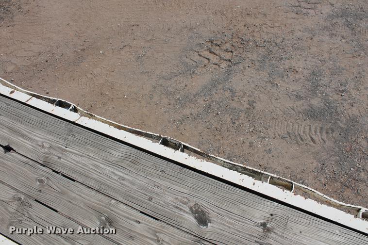 image for item DB4182 1991 shop built flatbed trailer