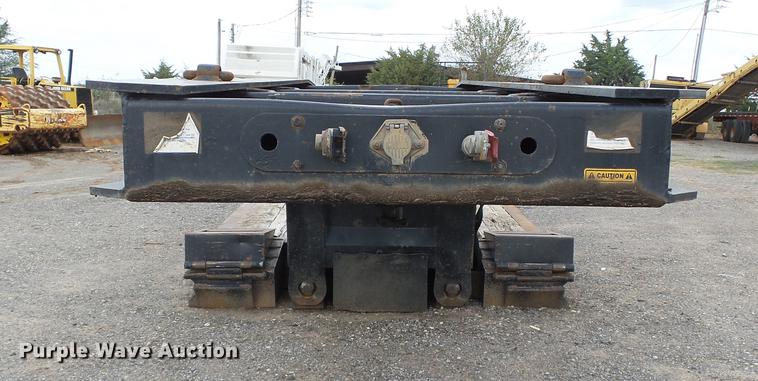 image for item DB4202 2004 Trail King Advantage TK110HDG-533 HG series lowboy equipment trailer