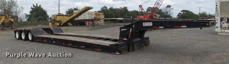 image for item DB4202 2004 Trail King Advantage TK110HDG-533 HG series lowboy equipment trailer